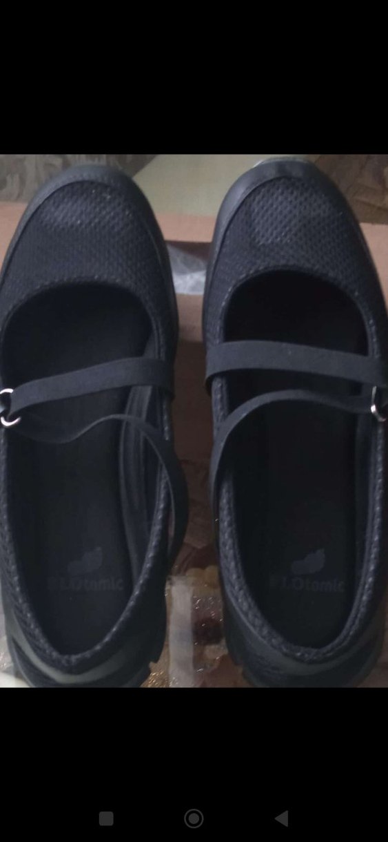 Siyah Kadın ortopedi ayakkabı - Görsel 2