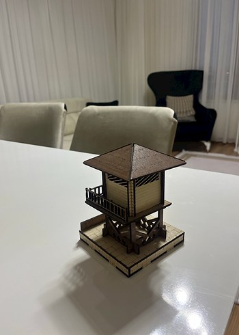 Mudo Concept Karadeniz Temalı Ahşap Minyatür Ev