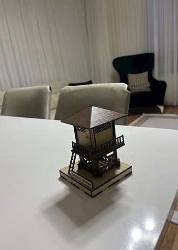 Beden Karadeniz Temalı Ahşap Minyatür Ev