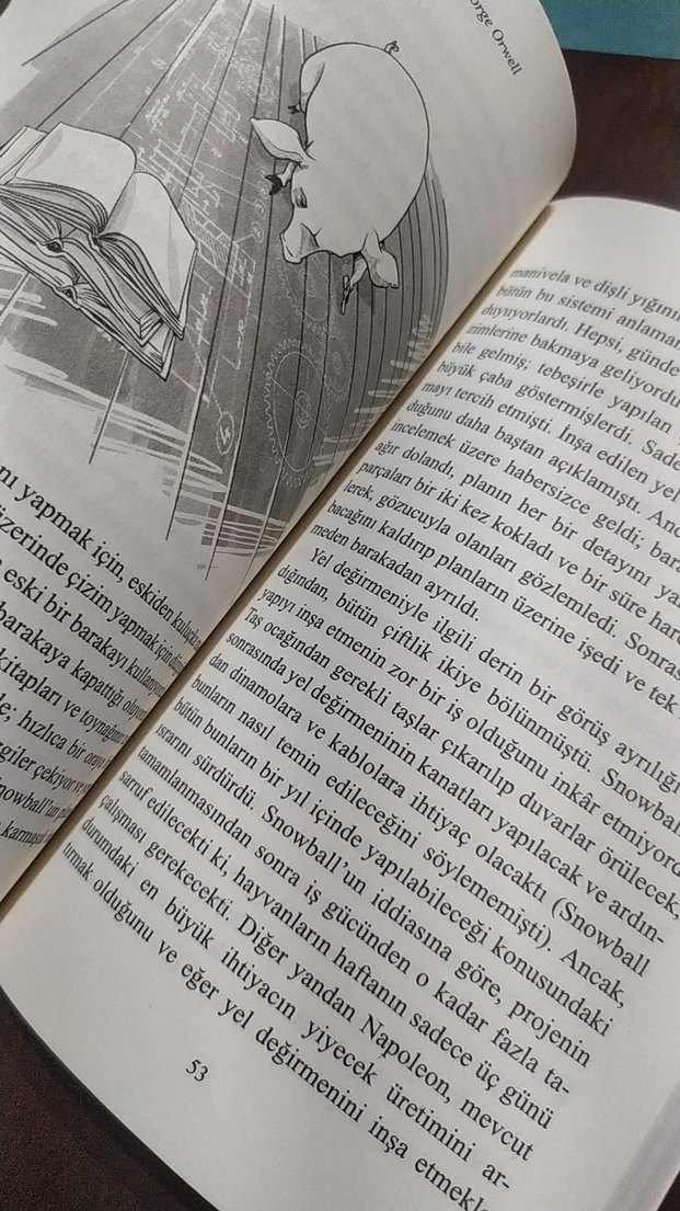 George Orwell - Hayvan Çiftliği Roman - Görsel 4