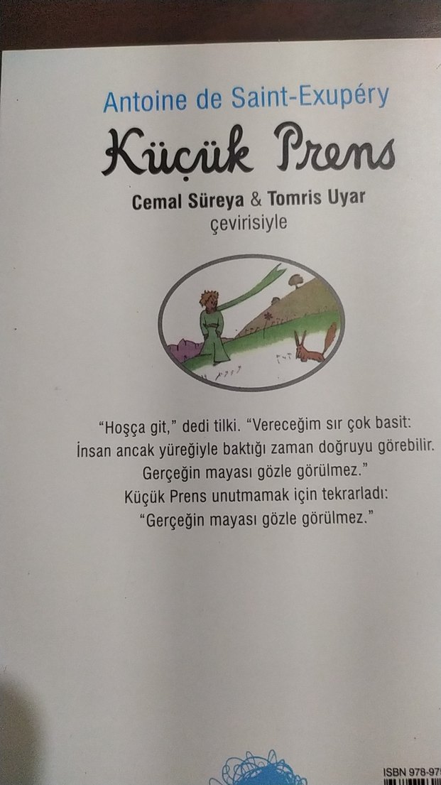 Küçük Prens - Antoine de Saint-Exupéry - Görsel 2