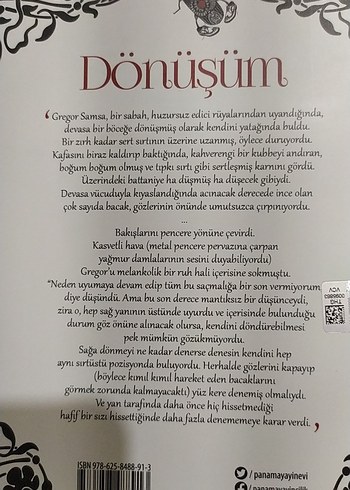 Kafka - Dönüşüm Roman - Görsel 2
