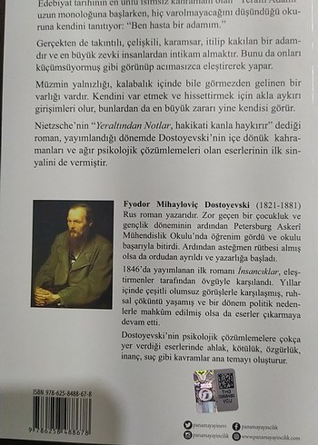 Yeraltından Notlar - Dostoyevski - Görsel 2