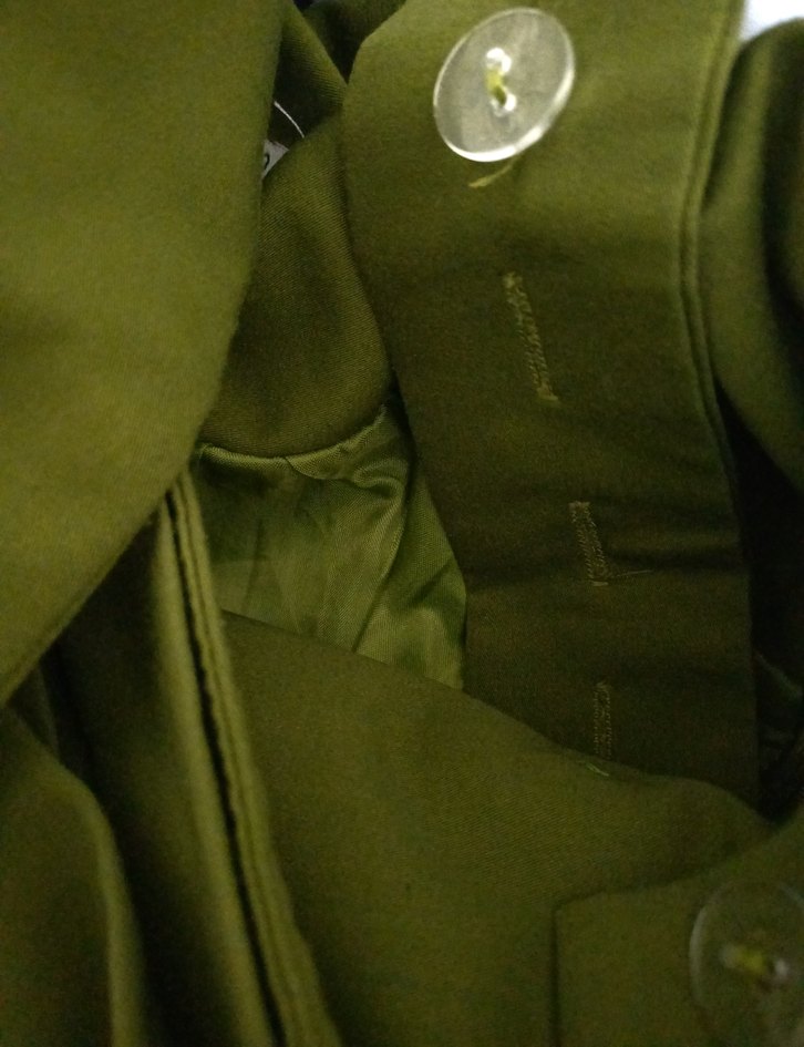 Haki Kadın Ayarlanabilir Askılı Uzun Pliseli Etek - Görsel 4