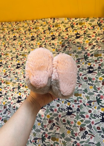 Zara 15&16 Numara Pembe Peluş Ev Pandufu - Görsel 3