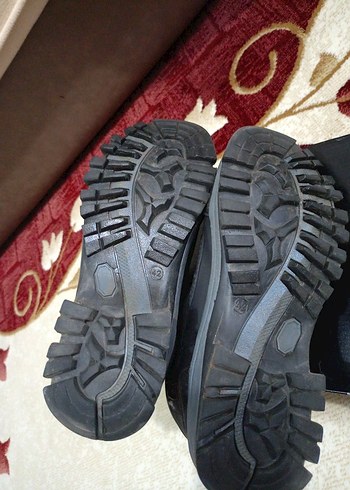 Siyah Erkek  Bağcıklı Outdoor Bot - Görsel 2