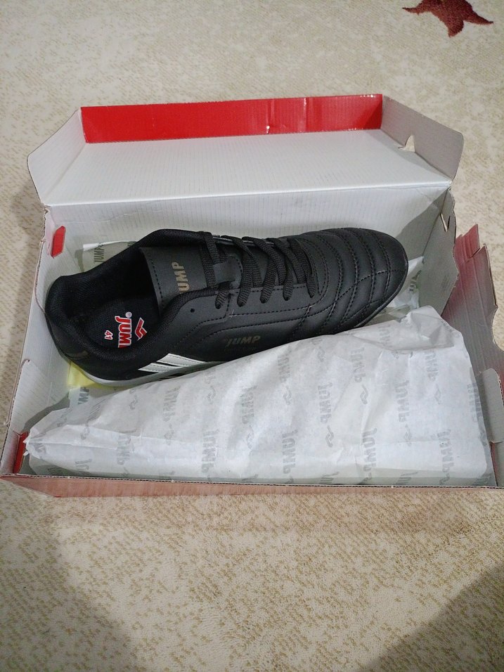 Siyah Erkek Futbol Ayakkabısı - Görsel 2