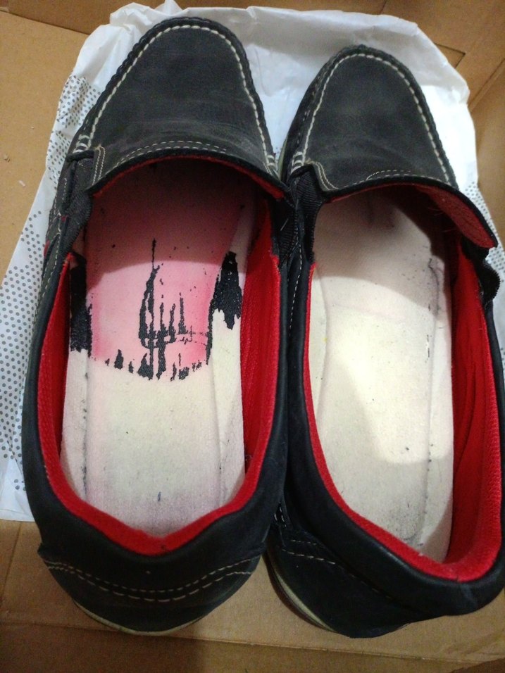 Buldozer düz renk ayakkabı - Görsel 2