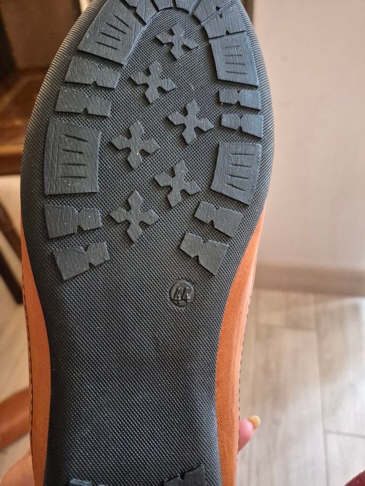 Sıfır Hakiki Deri Kahverengi Bağcıklı Klasik Erkek Ayakkabı - Görsel 4