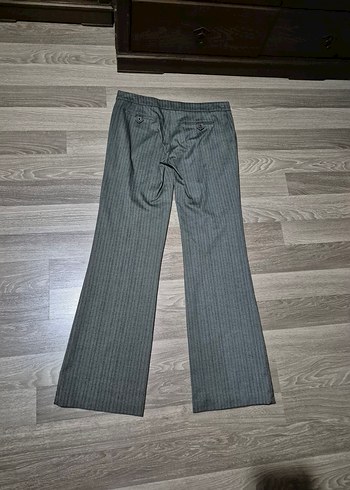 Krem Kadın Kumaş Pantolon - Görsel 2