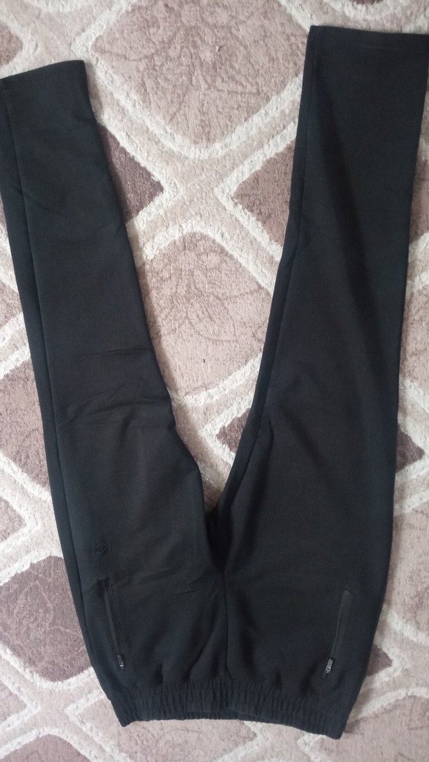 Siyah Kadın Spor Eşofman Altı Yırtmaçlı 3 adet esortman alti - Görsel 3