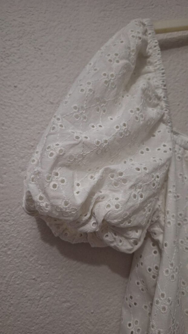 Pamuklu Nakışlı Bohem Elbise - Görsel 3