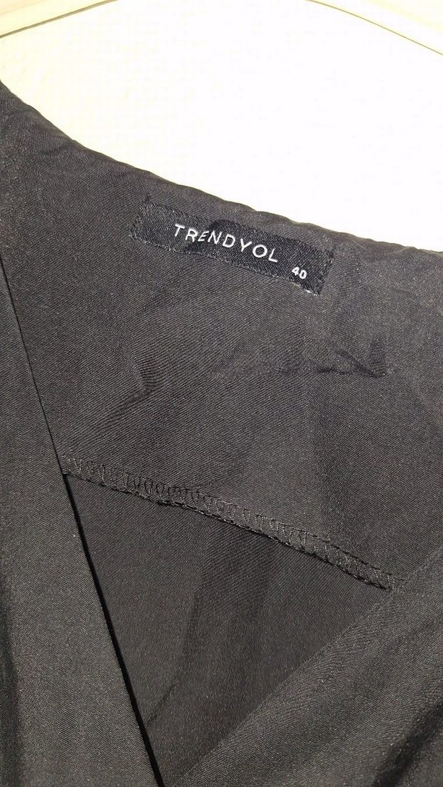 Siyah Kuşaklı Mini elbise - Görsel 3