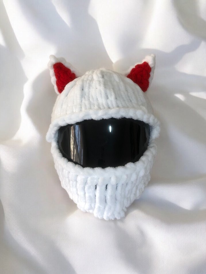 Hello Kitty Motosiklet Kask Kılıfı - Görsel 3