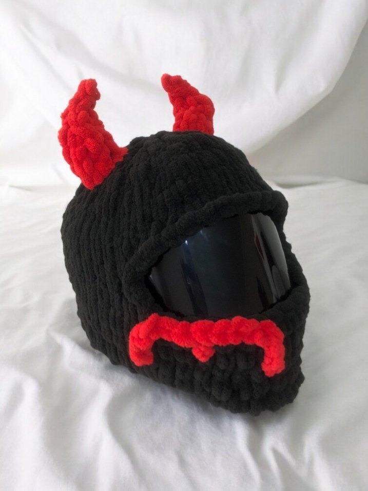 Devil Motosiklet Kask Kılıfı - Görsel 2