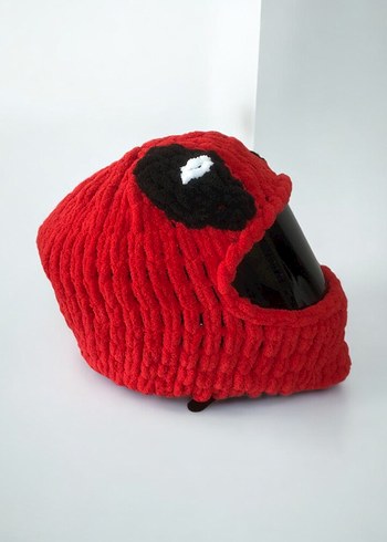 Deadpool Motosiklet Kask Kılıfı - Görsel 5