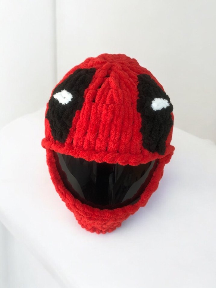 Deadpool Motosiklet Kask Kılıfı - Görsel 3
