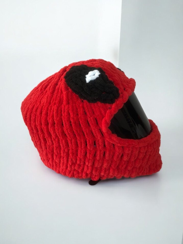 Deadpool Motosiklet Kask Kılıfı - Görsel 5