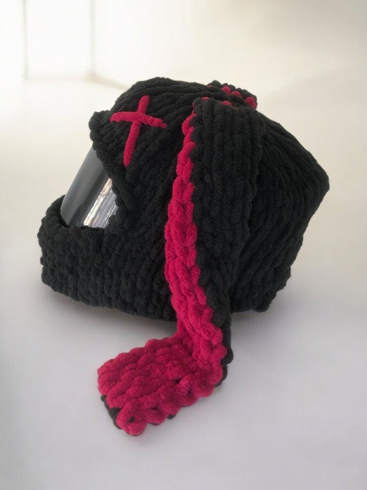 Dead Rabbit Motosiklet Kask Kılıfı - Görsel 5