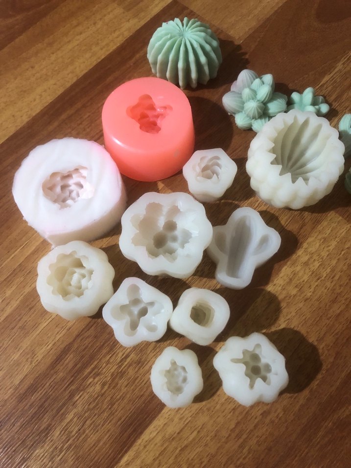 11 parça botanik Silikon kalıp seti - Görsel 2