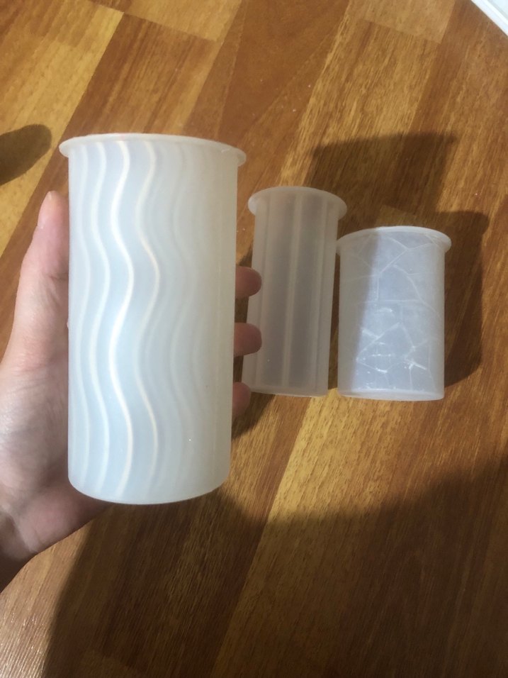 Üçlü farklı desenlerde silikon kalıp seti - Görsel 2