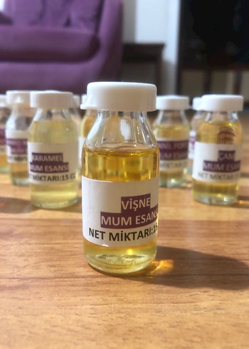 10 Adet Mum Esansı Toplu ilan - Görsel 9