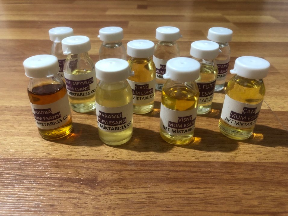 10 Adet Mum Esansı Toplu ilan - Görsel 2