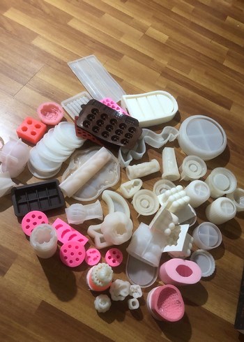 Üç adet bubble büyük boy silikon kalıp - Görsel 4