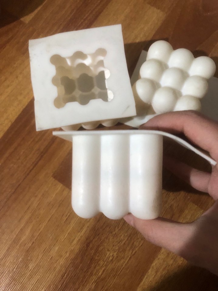 Üç adet bubble büyük boy silikon kalıp - Görsel 3