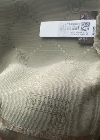  Beden Vakko Haki Renkli Yeni sezon şal
