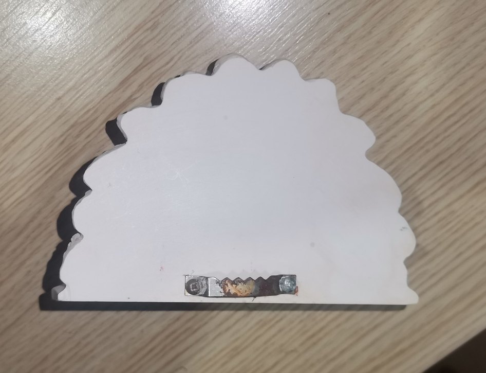 Beyaz Gri Figürin Dekoratif Süs - Görsel 2