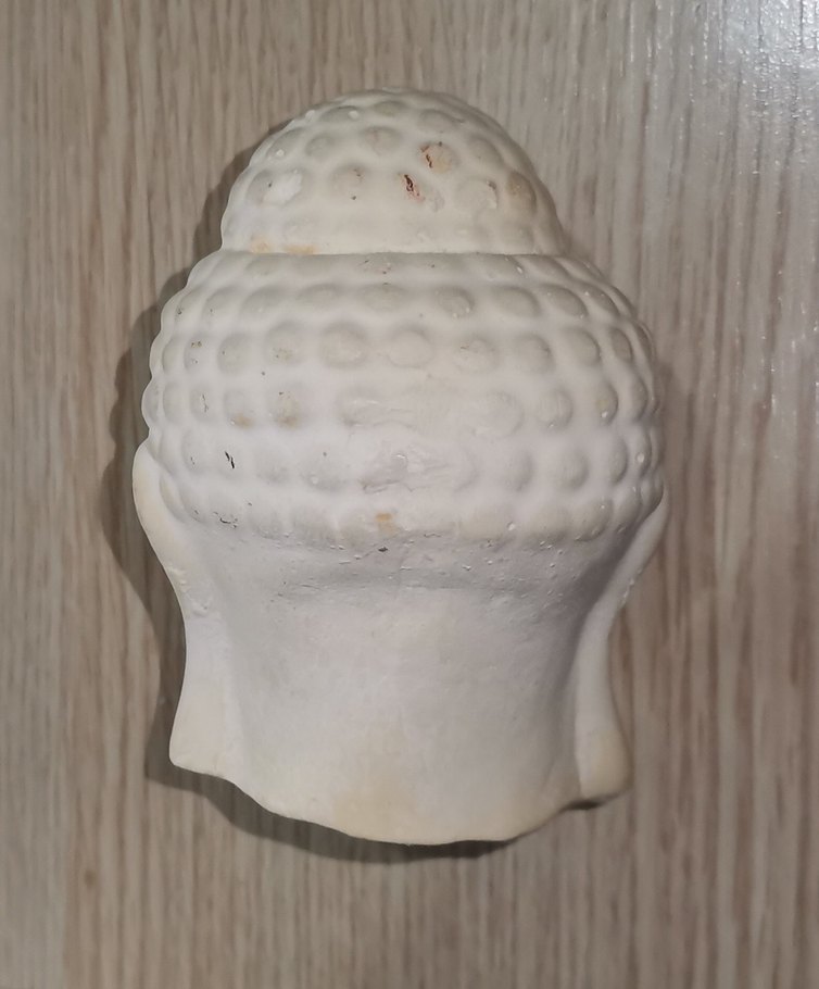 Beyaz Buda Figürin - Görsel 2