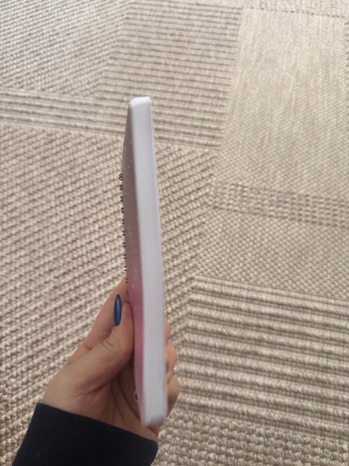 Paperora Pastel Pembe Spiral Defter - Görsel 3