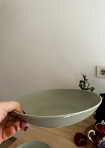 İkea Mat Yeşil 18 Parça Yemek Takımı - Görsel 9