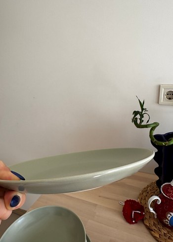 İkea Mat Yeşil 18 Parça Yemek Takımı - Görsel 11