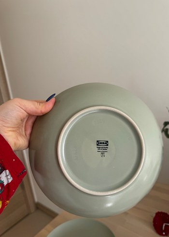 İkea Mat Yeşil 18 Parça Yemek Takımı - Görsel 8