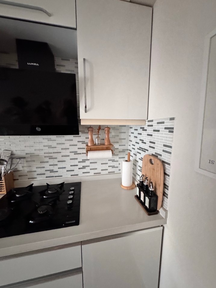 Raflı ahşap kağıt havluluk - Görsel 5