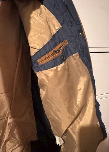 Lee Cooper Erkek Lacivert Kapitone Mont - Görsel 5