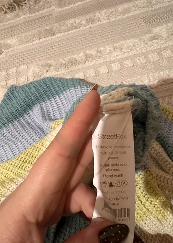 Streetbox Çizgili Kazak - Görsel 6