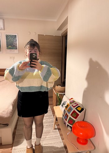 Streetbox Çizgili Kazak - Görsel 2