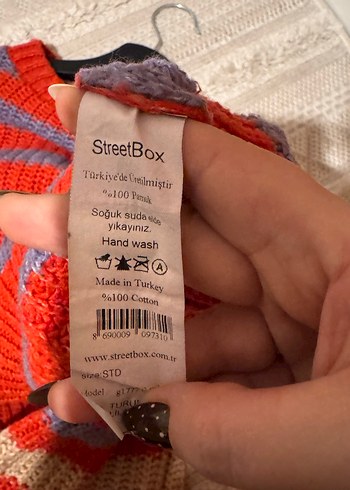 Streetbox %100 pamuklu kazak - Görsel 7