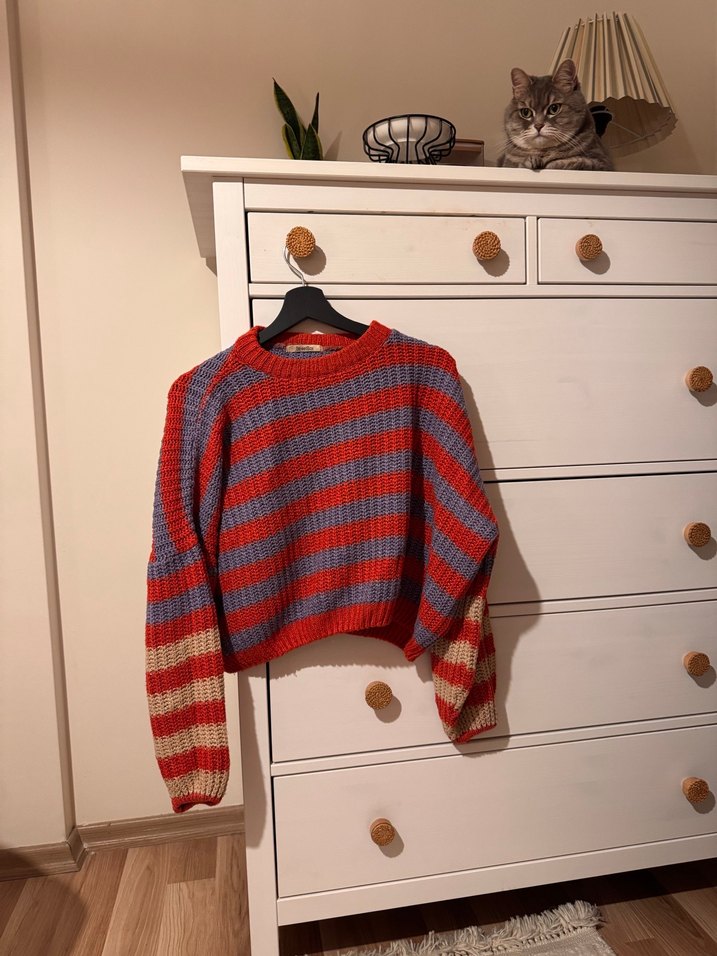 Streetbox %100 pamuklu kazak - Görsel 3