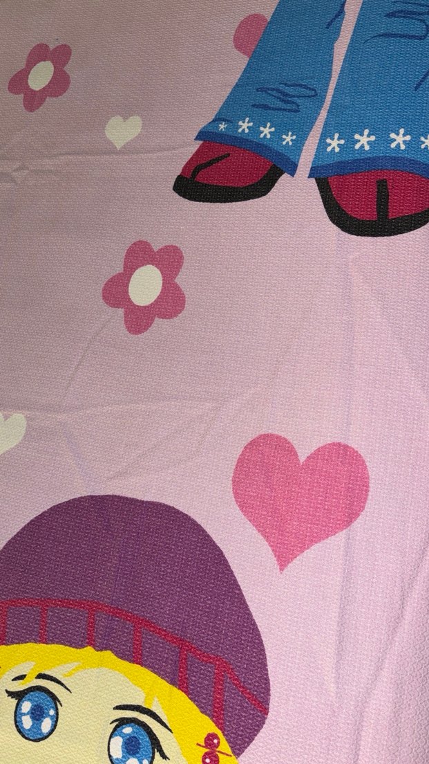 PEMBE DESENLİ ÖRTÜ - Görsel 4