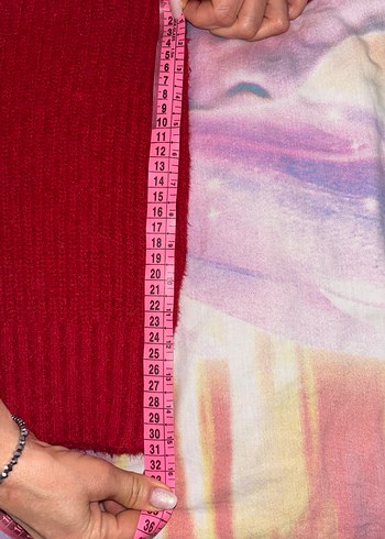 HM MARKA XS KIRMIZI KAZAK - Görsel 7