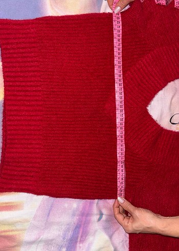 HM MARKA XS KIRMIZI KAZAK - Görsel 6