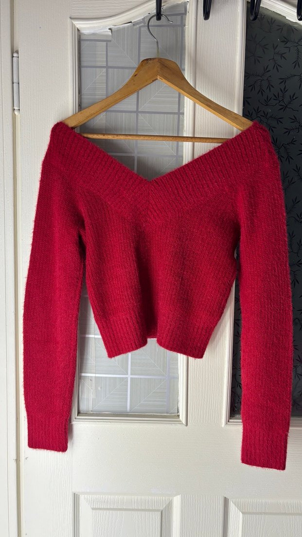 HM MARKA XS KIRMIZI KAZAK - Görsel 4