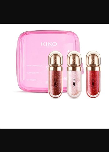 Kiko Pastel Tonlarda Parlak Ruj Seti - Görsel 2