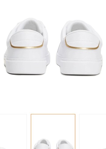 Beyaz Tommy Hılfıger  Kadın Sneakers - Görsel 3