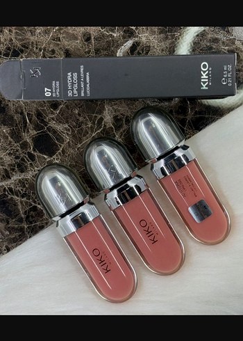 Kiko 3D Hydra Parlak Bej Dudak Parlatıcısı - Görsel 3