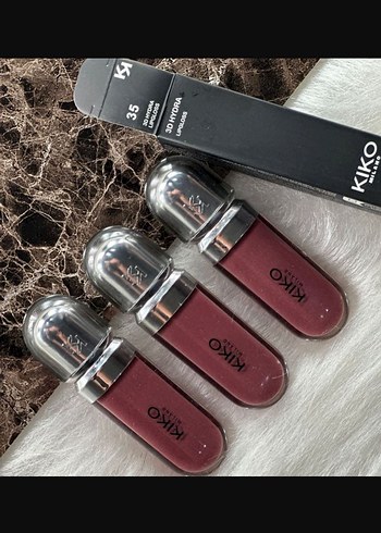 Kiko 3D Hydra Parlak Bej Dudak Parlatıcısı - Görsel 5